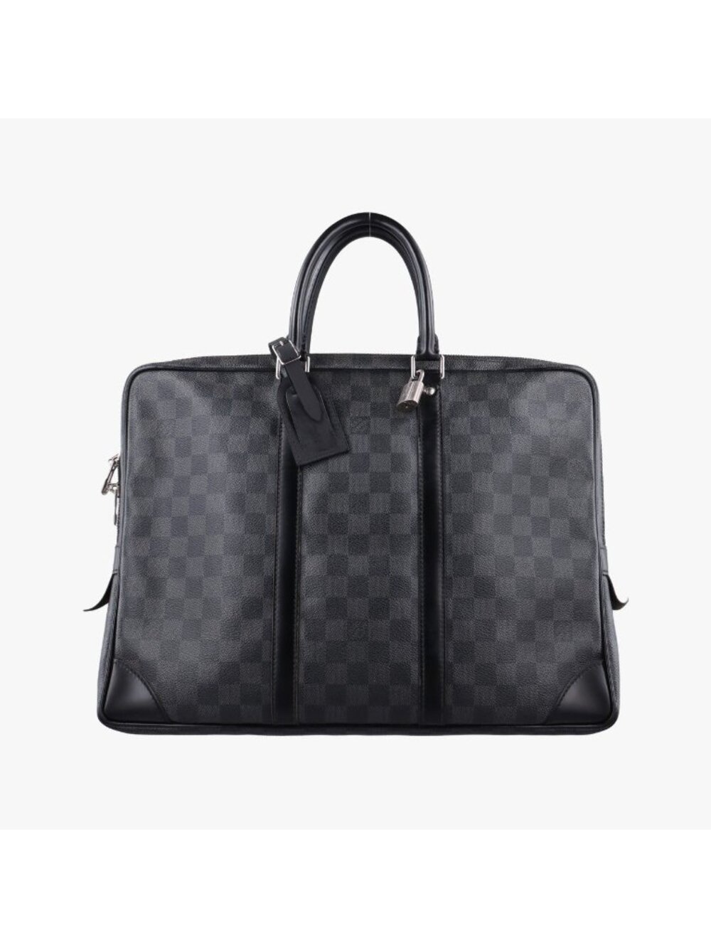 Louis Vuitton Porte Documents Voyage Noir Damier Graphite
